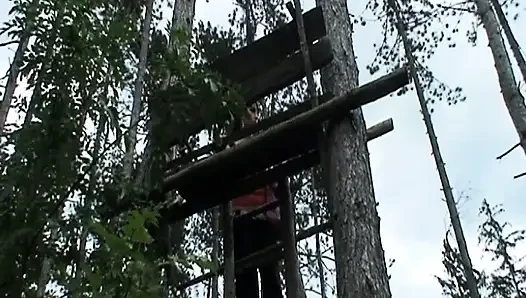 Young Lady Joins Old Couple for Sex