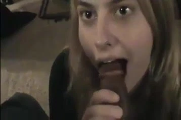 Crazy for black cock