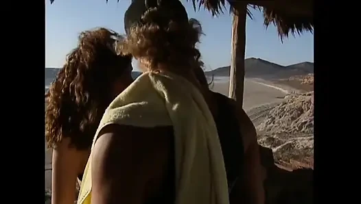 Threesome - Two Young Big Tits Friends on Vacation Share a Surfer's Big ...