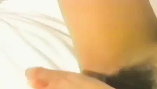 A Small Tits Brunette Takes on Two Guys