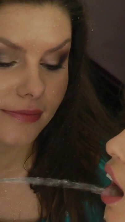 Emotional moment from "Lovely bitches share their toy boy for some adventure"