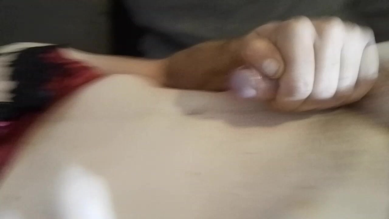 Lars Damberger kırmızı Saten'de boşalıyor