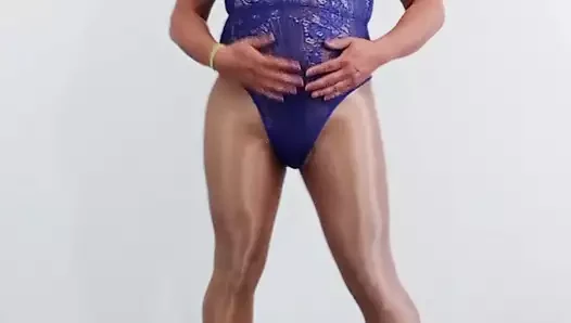 팬티 스타킹과 빠른 정액