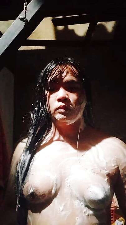 Filipina Babe Plays in Abandoned Comfort Room While on Secret Video Call - Ayesha Sy
