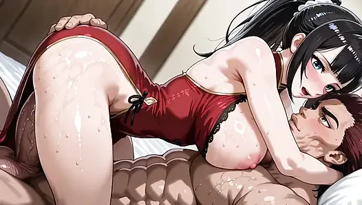Yujiro (Baki) x Narberal (Overlord)