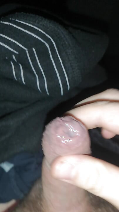 I cum with rubber band around my cock