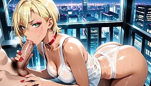 Ikumi Mito, Shokugeki no Soma'nın yapay zeka uyarlamasıyla dünyanın çatısında Soma Yukihira'ya kendini verdi