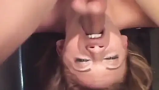 Cute 21yo French Teen Face Fucked