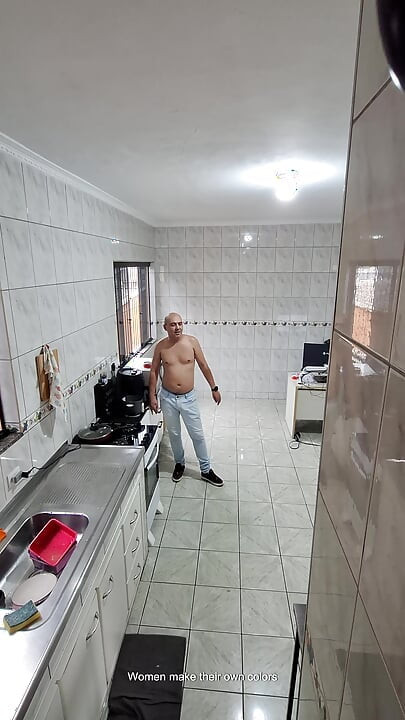 Maid takes off her clothes and accepts a facial for extra.