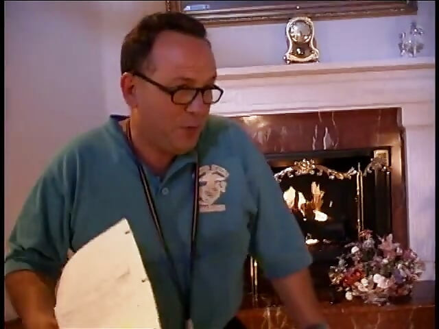 Behind the scenes footage of a camera crew filming a porn movie