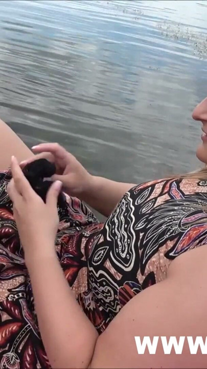 PEDAL BOAT FUCK in the middle of the lake | Clip 1