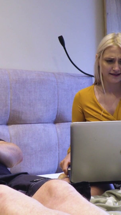 He Was Just Watching Porn... Until She Walked In To Get Fucked-Oldje Exclusive | Clip 1