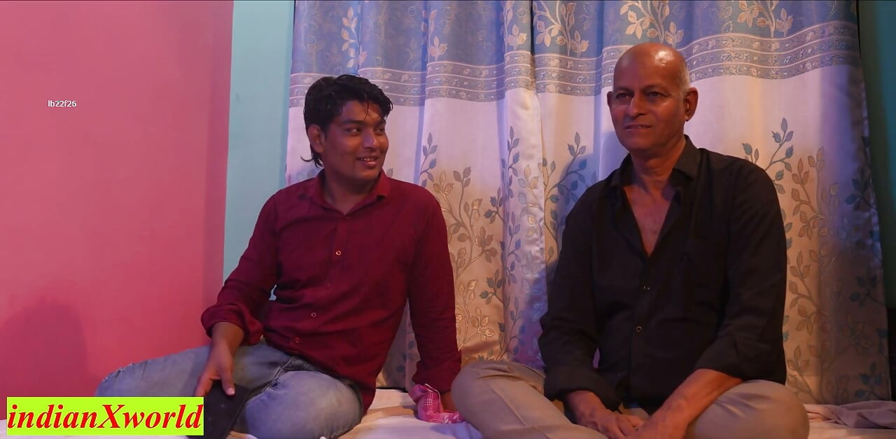 Beautiful Girlfriend sharing with Rich Step Uncle! Indian Best Threesome Sex