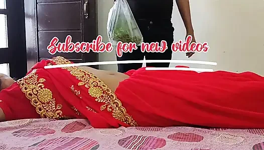 Newly Married Hot Indian Desi Village Aunty Fucking Hard with Step-son