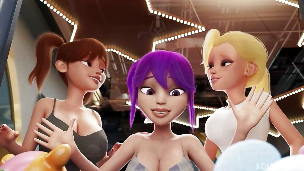 Two futa ari fucking girl