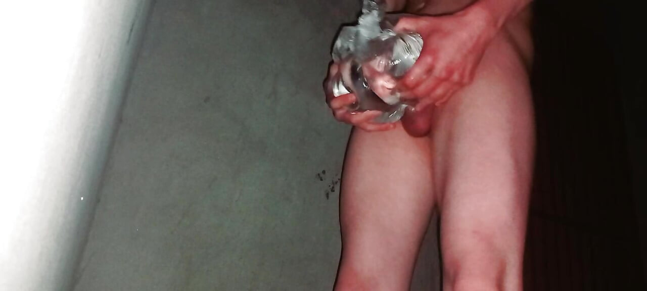 Pure and spectacular masturbation with my own toy in the bathroom