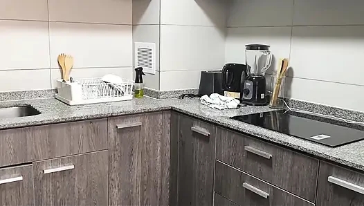 BBW MILF Stepmom Fuck Kitchen