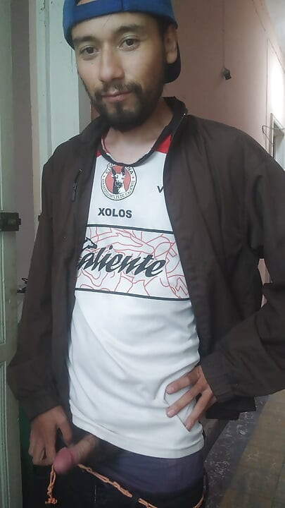 Masturbating with my Xolos sweater again