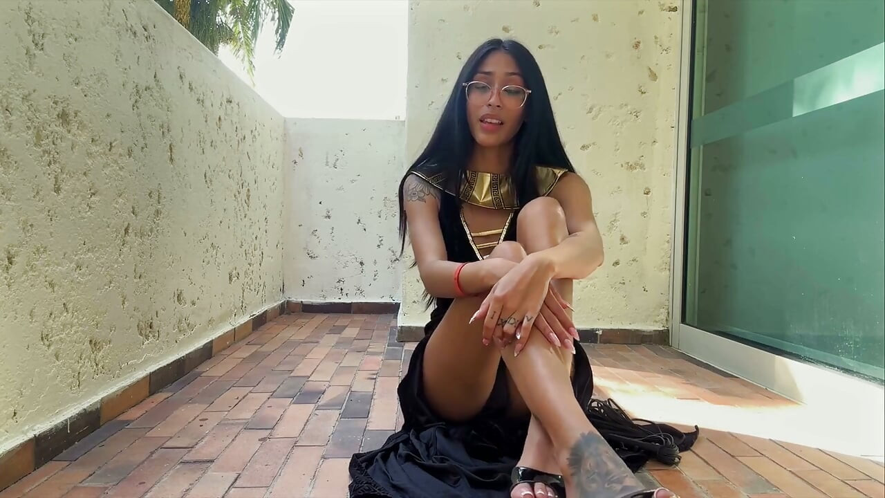 Giselle Amore's Ancient Egyptian Bondage Fantasy - POV Divine Restraint Awaits!