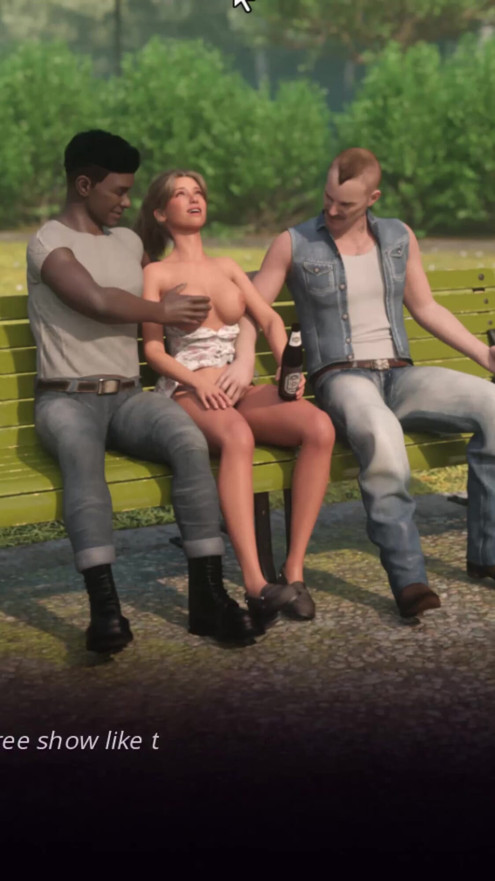 Village Slut Transformation 13 Lilly enjoyed her time in the park | Clip 2