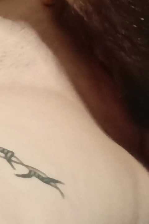 Bearded Man Gently Licks Pussy to Orgasm