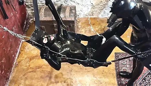 Extreme pleasure for Gloomy Babe T2, multiple orgasms & hard fucking - Alex Latex