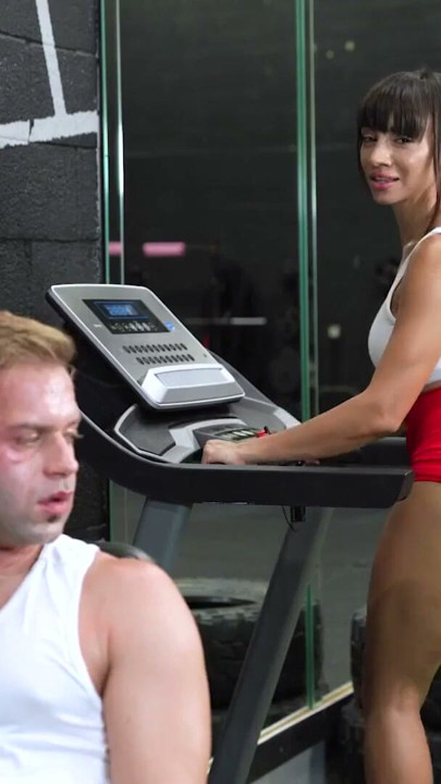 MYLF Enjoys Teasing Guys While Working Out, Catching Studs Staring At Her, & Having Fun Of Her Own | Clip 1