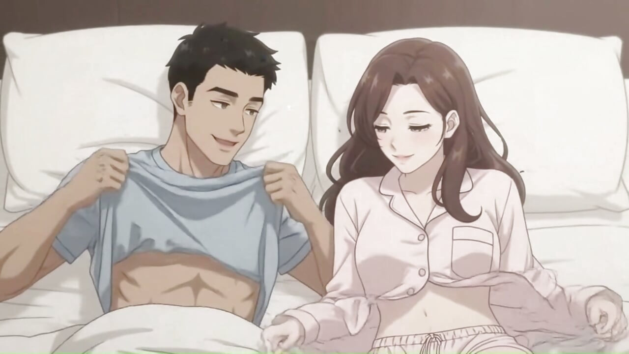 Stepsister share bed with stepbrother turn into sex night