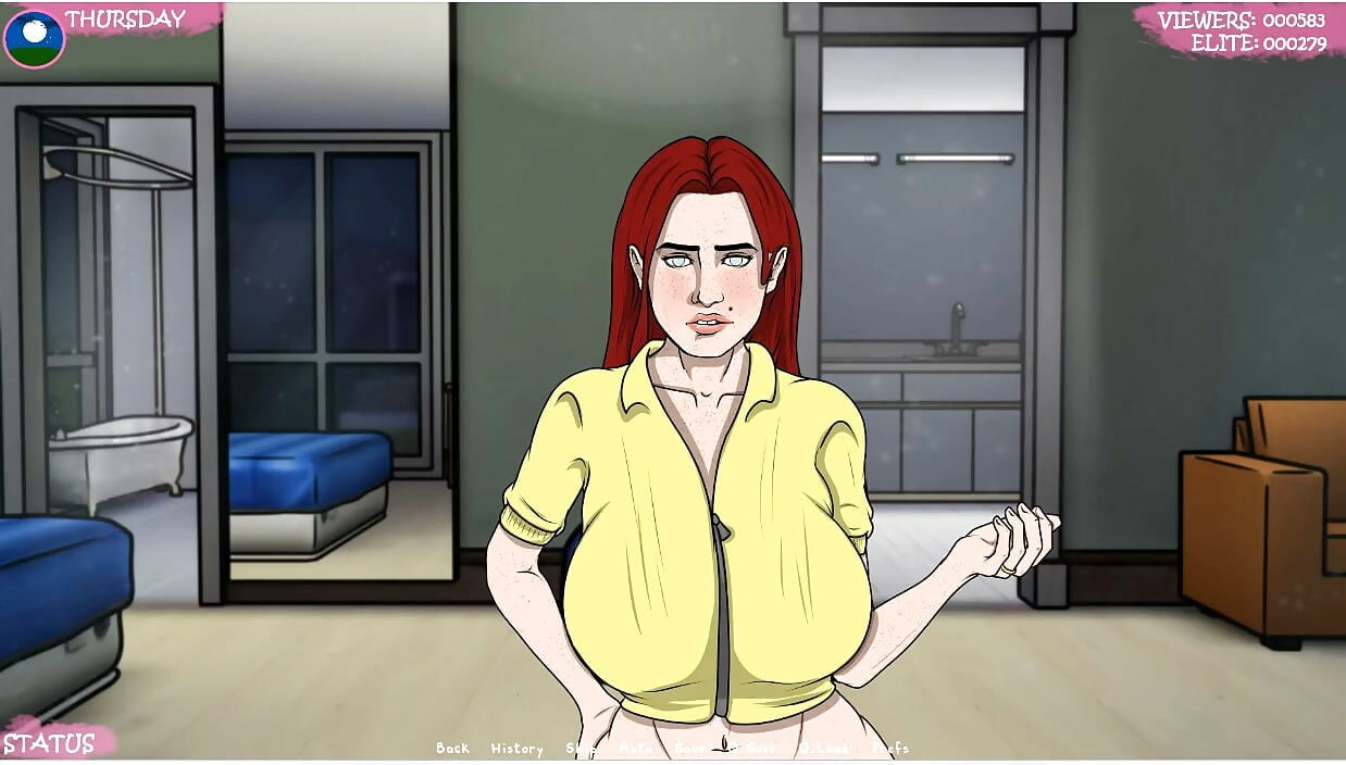 Lust Town - gameplay - rollenspel - camshow 2- heeft zichzelf volledig blootgesteld