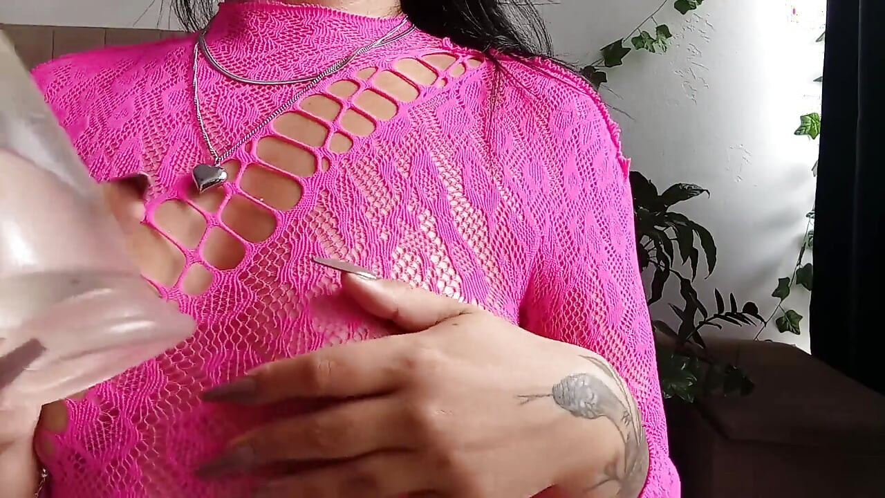 Hot Latina Uses and Enjoys Alone