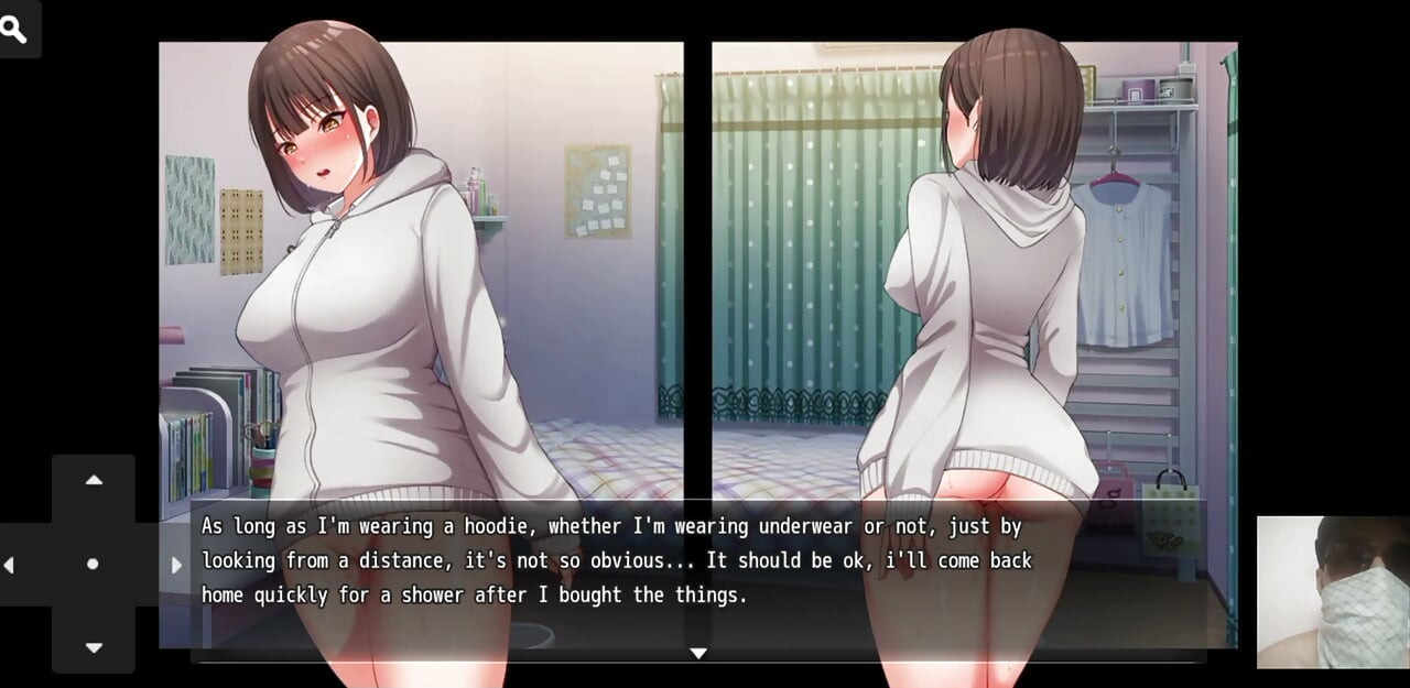 Nightwalk!Hentai game gameplay! Exhibitonist virgin girl masturate in public and got caught and fucked.