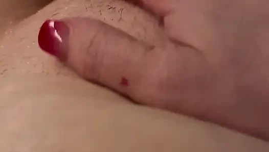 Wifey Gets Fingered To Earth Shaking Orgasm, Close Up, Female POV