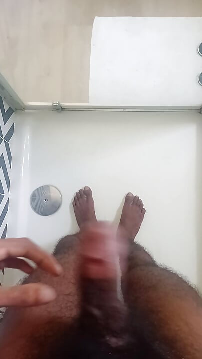 Jim masturbates in an Airbnb and explodes a huge load