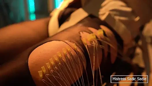 Needle Bondage and CBT