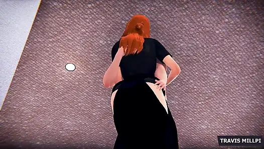 Yaramaz kızıl saçlı üvey annenin iç çamaşırı arzuları