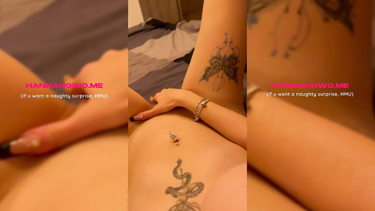 POV Girl Plays with her Bouncing Boobs and Fingering.