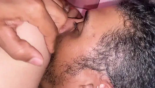 I Share Room with My Suggar Dady, My Lord Fuck Me Well Good and He Takes All the Milk Out of Me
