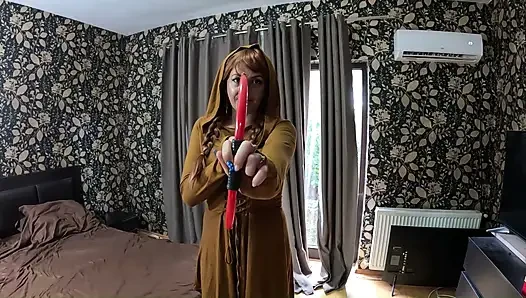 Miss Hood Porno Parody - Naughty Fairytale Fuck, Deepthroat & Double Cum on Cape