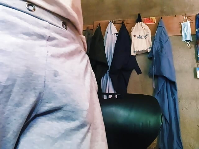 Asian Old man mastrubation big cock