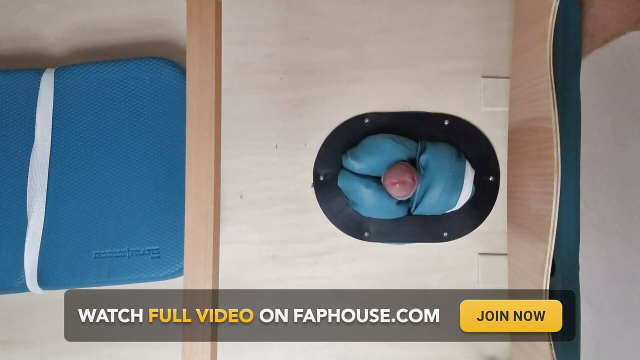 Fucking the Massage Table Below View