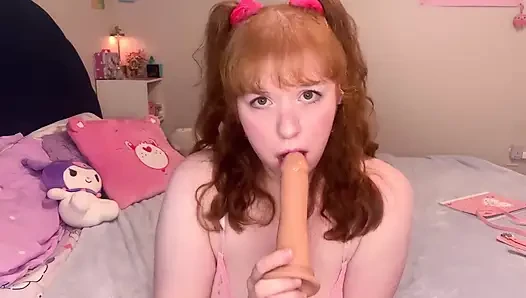 Oral fiksasyon ıslak dildo emiyor