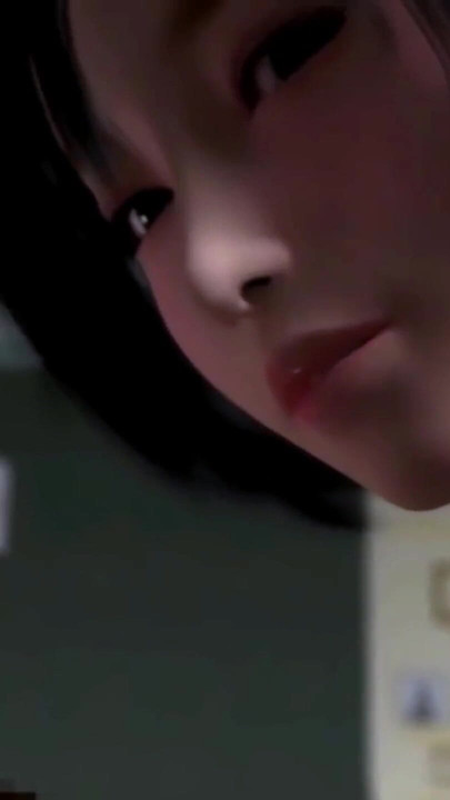 Captivating moment from "Cute bigboob student and her classmate at changing room - Hentai  3d 75"