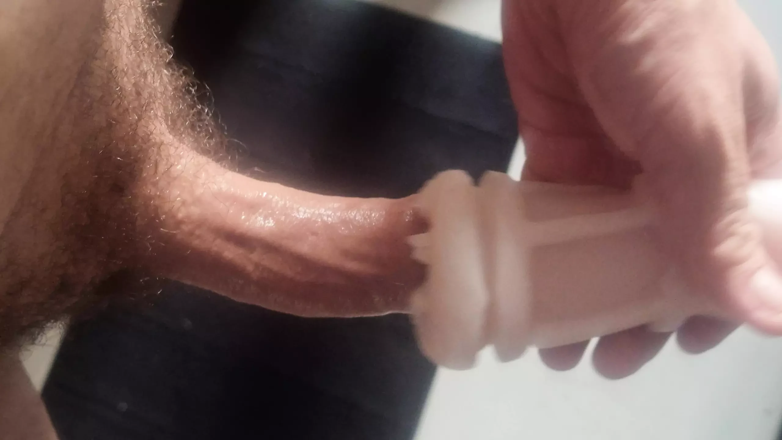 Playing with my cock
