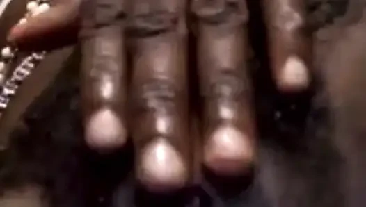 She play with her pussy till she squirt