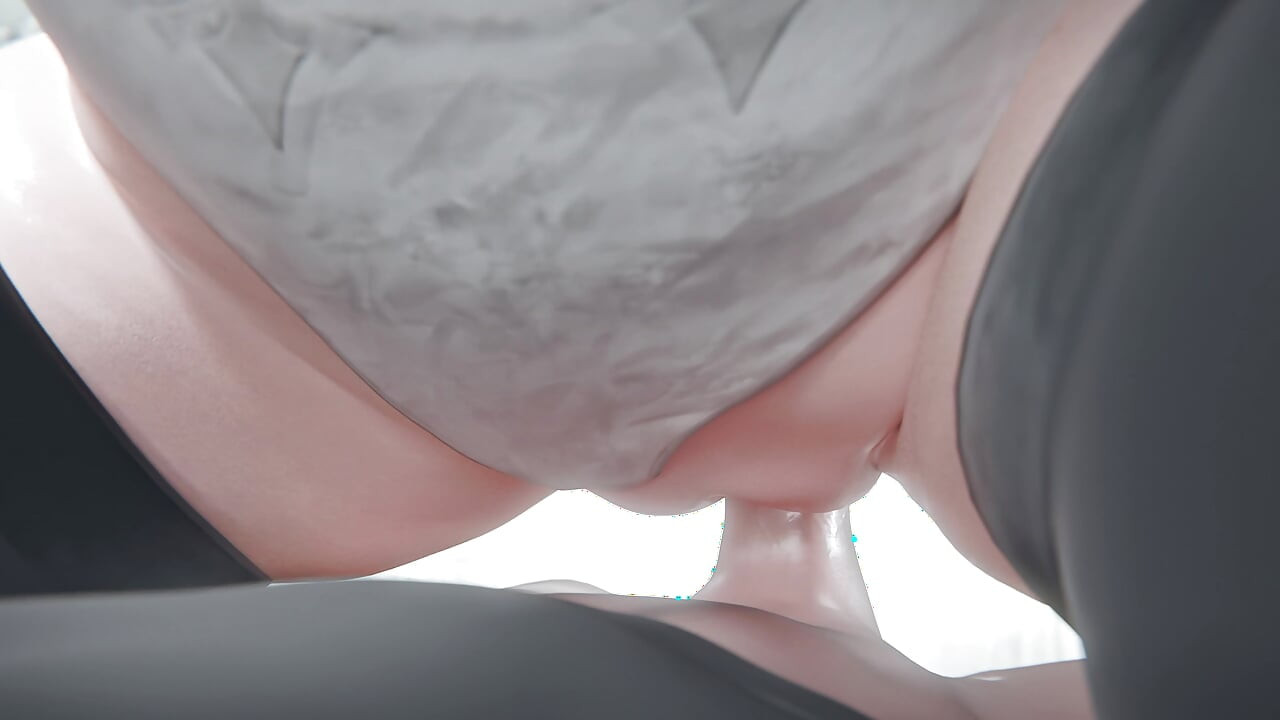 2b cowgirl ve městě s creampie kape mokrá kundička a riskantní venkovní šukání 3D porno