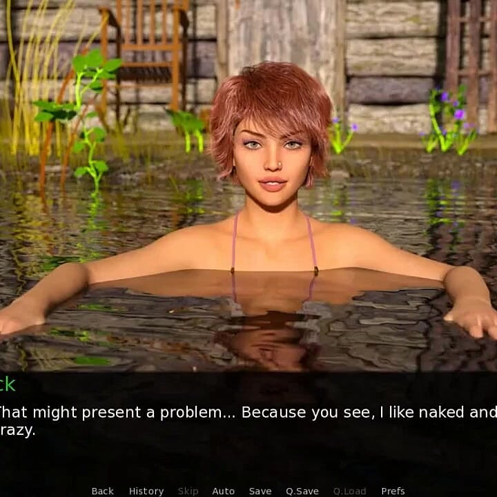 Dusklight manor: hot girls swimming in the lake ep 60