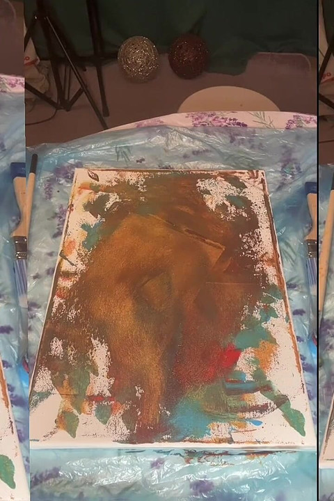 Big Eyeglasses Asmr アクリルアート Bloom in the Mist パート1