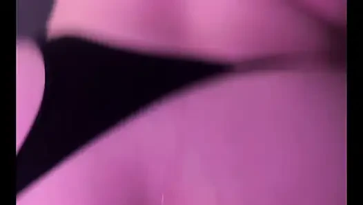 Look how he fuckes my ass and then my pussy with a massive cumshot on my fat ass!