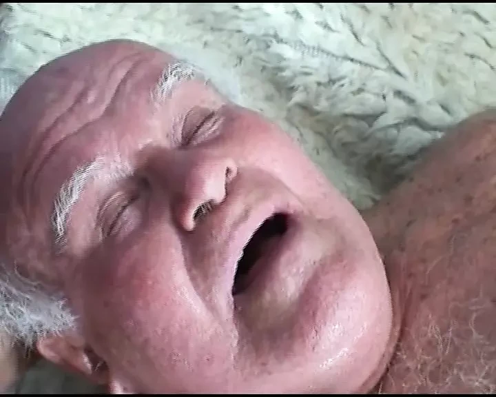 Slutty German bitch fucks old grannpa in the office
