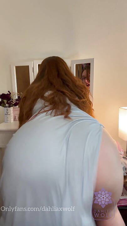 POV CLOSE UP Twerk Sexy Sundress Season isn’t over yet Thick Big Tits Horny Redhead Twerks